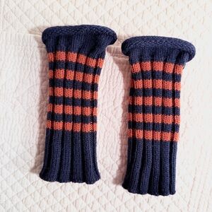 Striped Knitted Cuffs